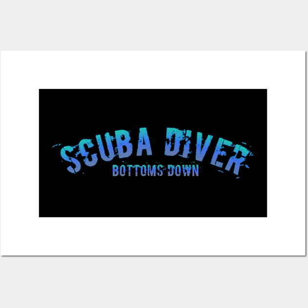 Scuba diving designs Wall Art by Coreoceanart